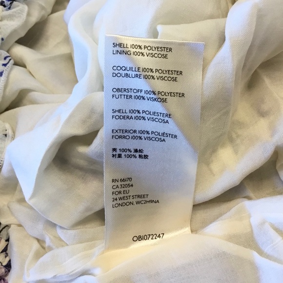 NWT Free People Rose Valley Off the Shoulder Floral Blouse - S - Picture 7 of 7